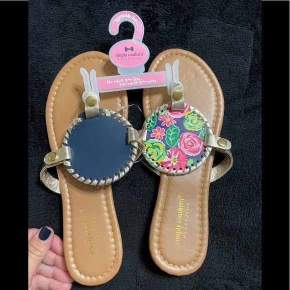 NWT Simply Southern sandals size 7 - Picture 2 of 5